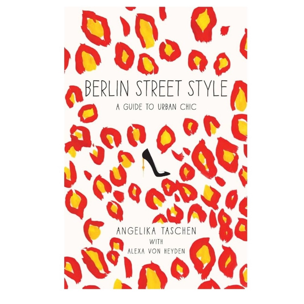 Berlin Street Style - Red & Yellow Patterned Hardcover by